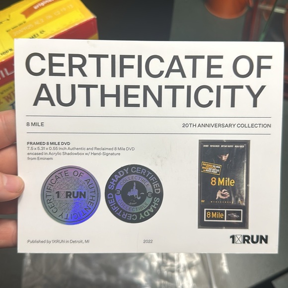 Eminem signed autographed cut auto 8 Mile Photo Collage Framed JSA LOA - Picture 13 of 13